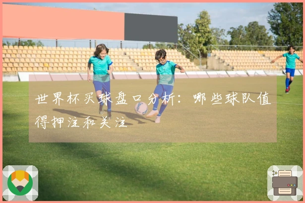 世界杯买球盘口分析：哪些球队值得押注和关注