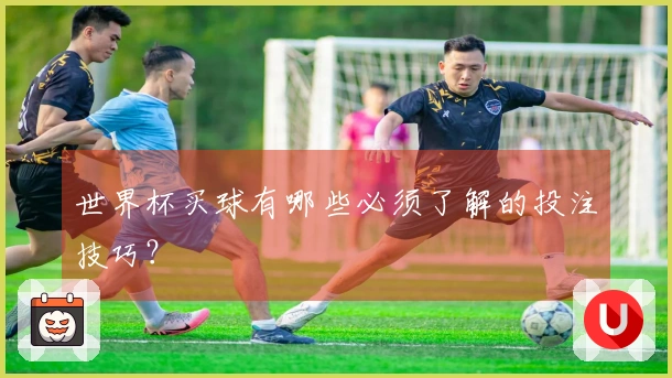 世界杯买球有哪些必须了解的投注技巧？